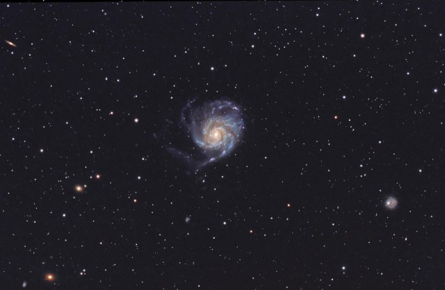 Az M101 Klacsány Imre felvételén.