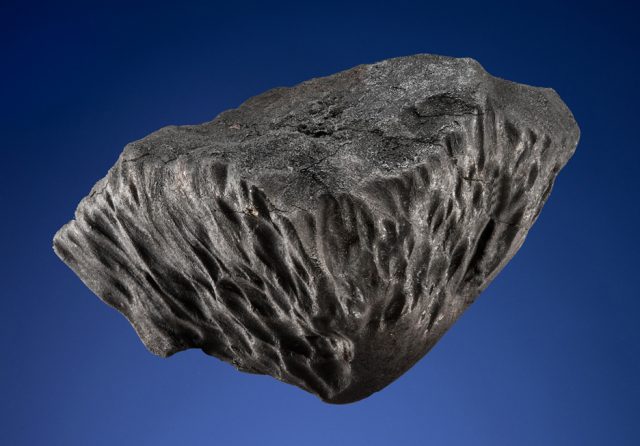 Singular oriented meteorite from the Chelyabinsk Fireball of Feb