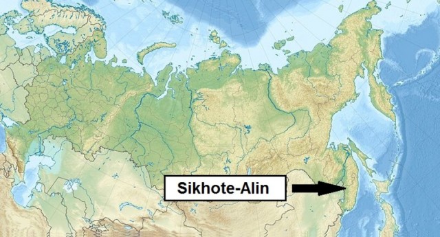 Map_Sikhote_Alin_meteorite