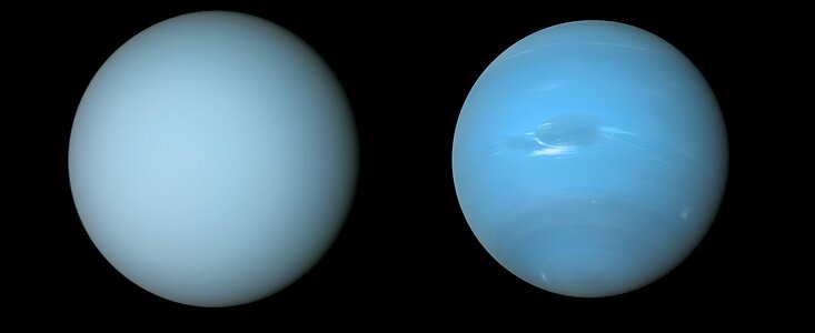 Új modellel magyarázzák a Neptunusz és az Uránusz eltérő színét