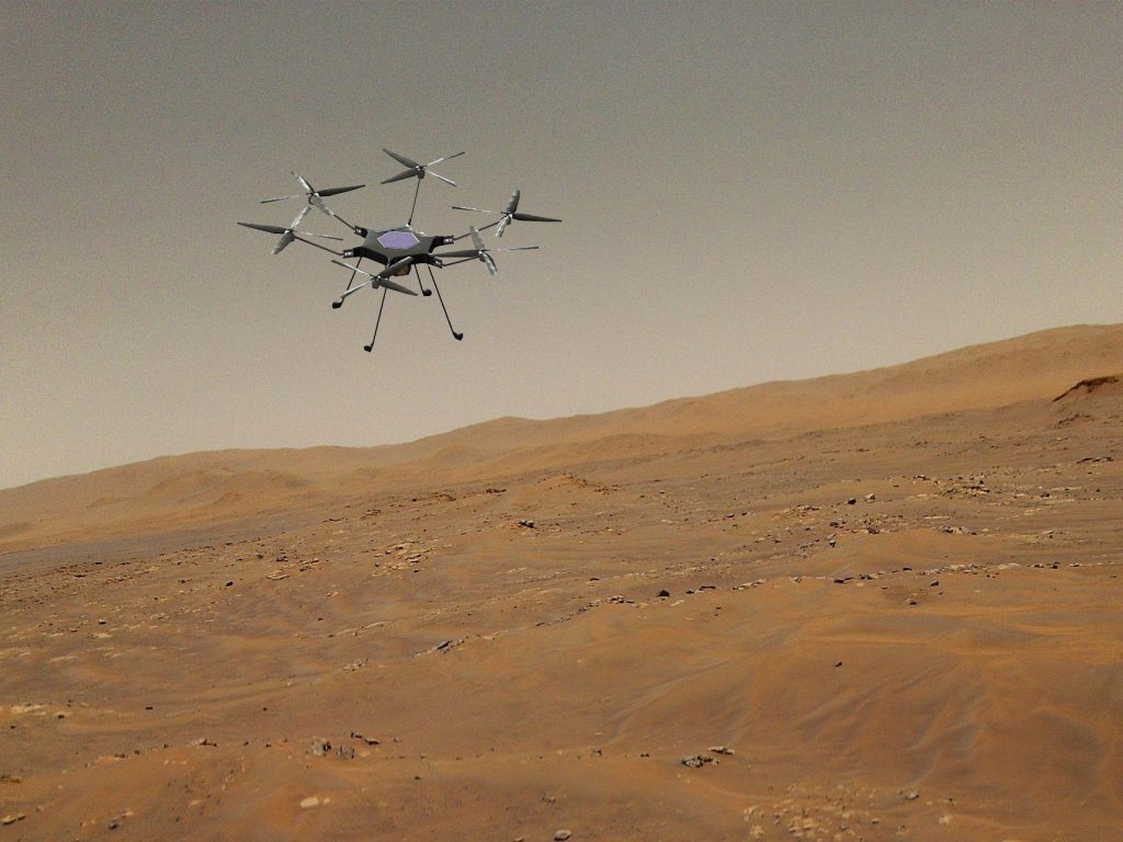 Drónra szerelt radar magyar közreműködéssel tekintene be a Mars felszíne alá