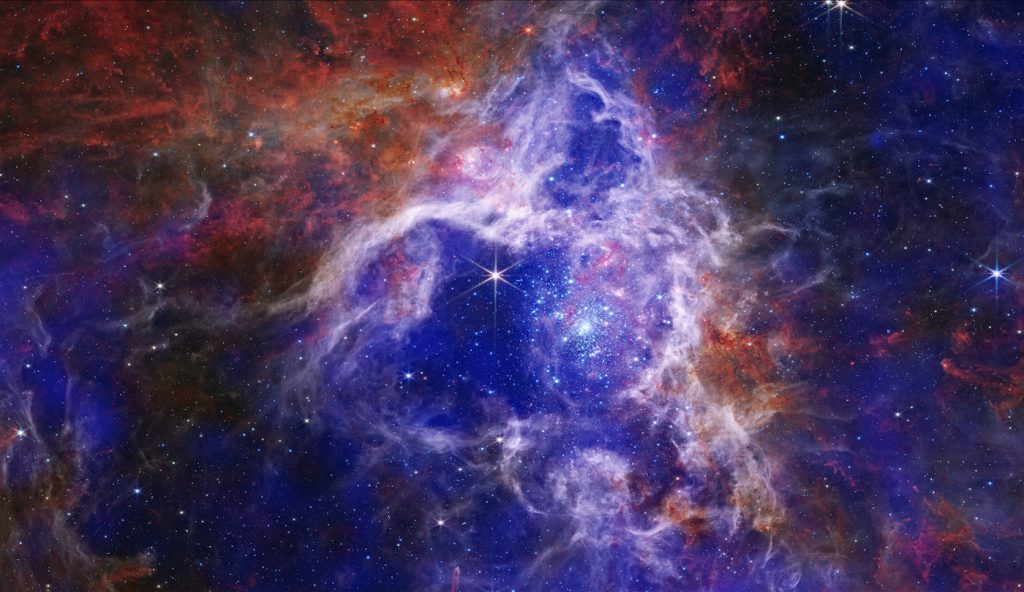 A Tarantula-köd legújabb képe a röntgentől az infravörösig tárja fel a csillagkeletkezés folyamatait