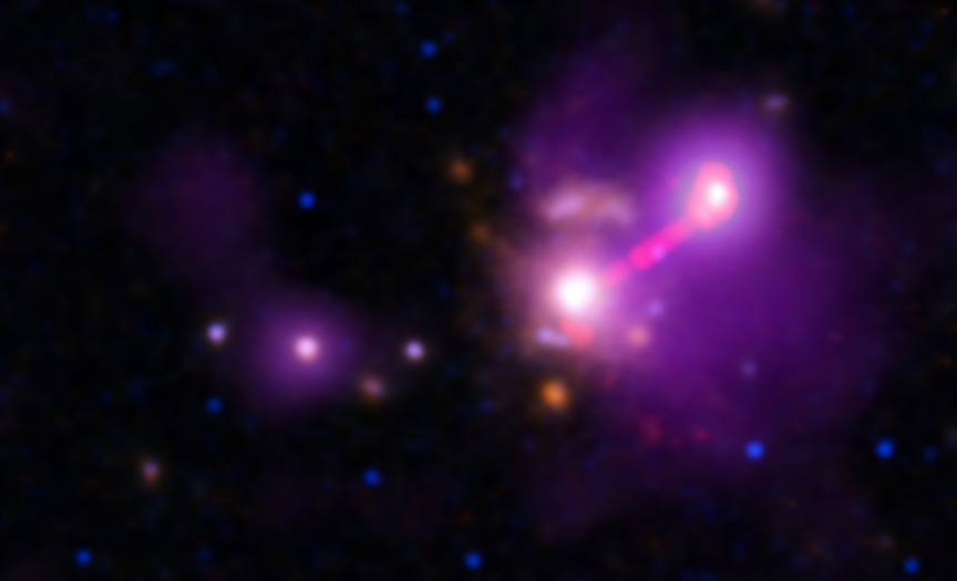 Felfalta társait, ezért magányos a 9,2 milliárd fényévre lévő ősi galaxis