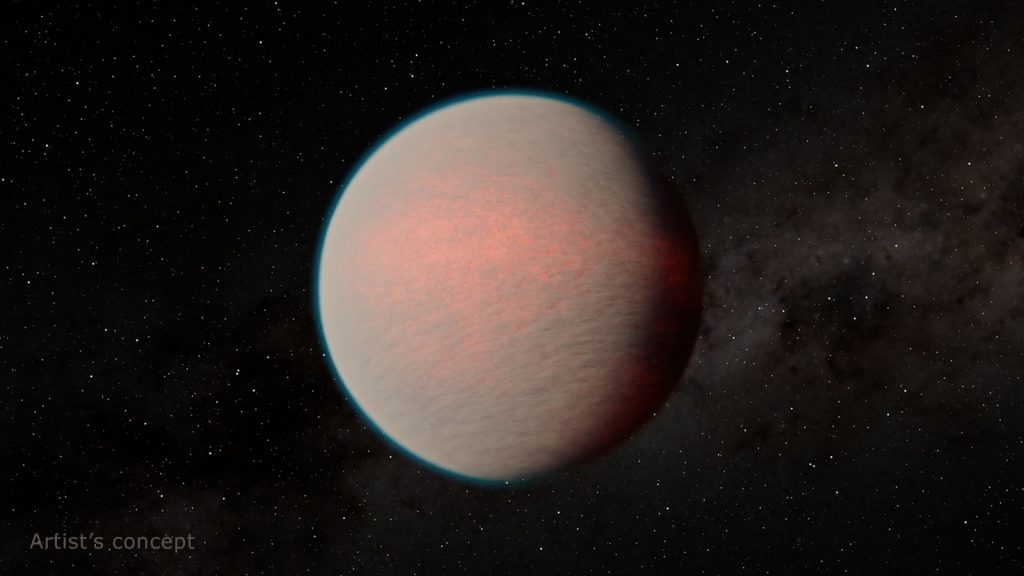 Egy mini-neptunusz légkörét vizsgálták a James Webb-űrteleszkóppal