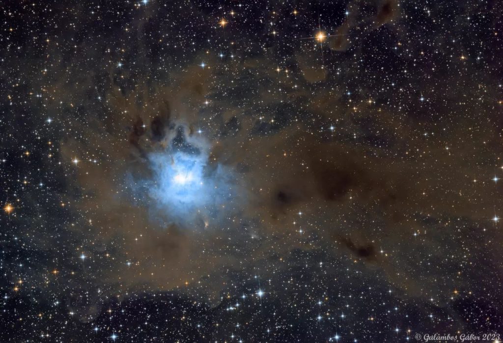 Az Írisz-köd (NGC 7023) a Cepheusban