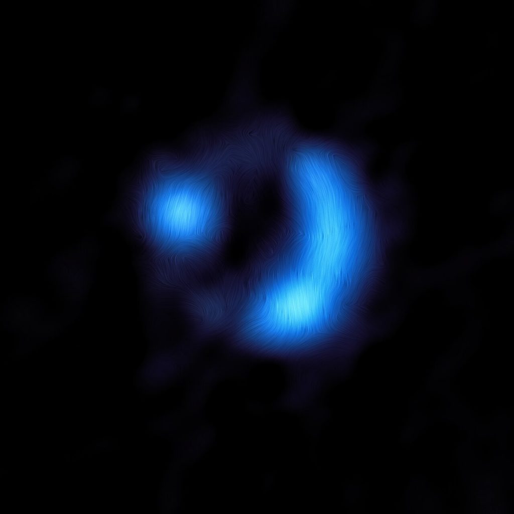 Új rekord: detektálták egy 11 milliárd fényévre levő galaxis mágneses mezejét