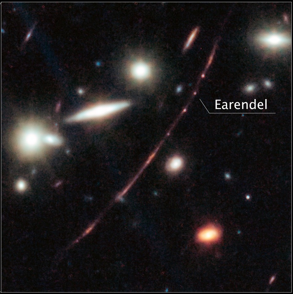 James Webb, aided by gravitational lensing technology, has measured the colors of the farthest known star, Eärendel