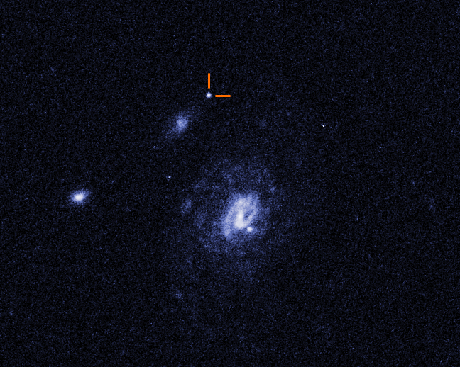 Váratlan helyen talált bizarr robbanást a Hubble-űrteleszkóp