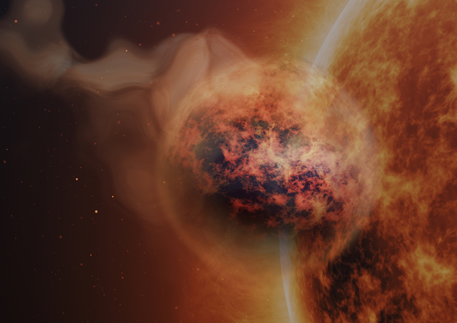 Homokeső hullik a James Webb-űrtávcsővel vizsgált felpuffadt exobolygón