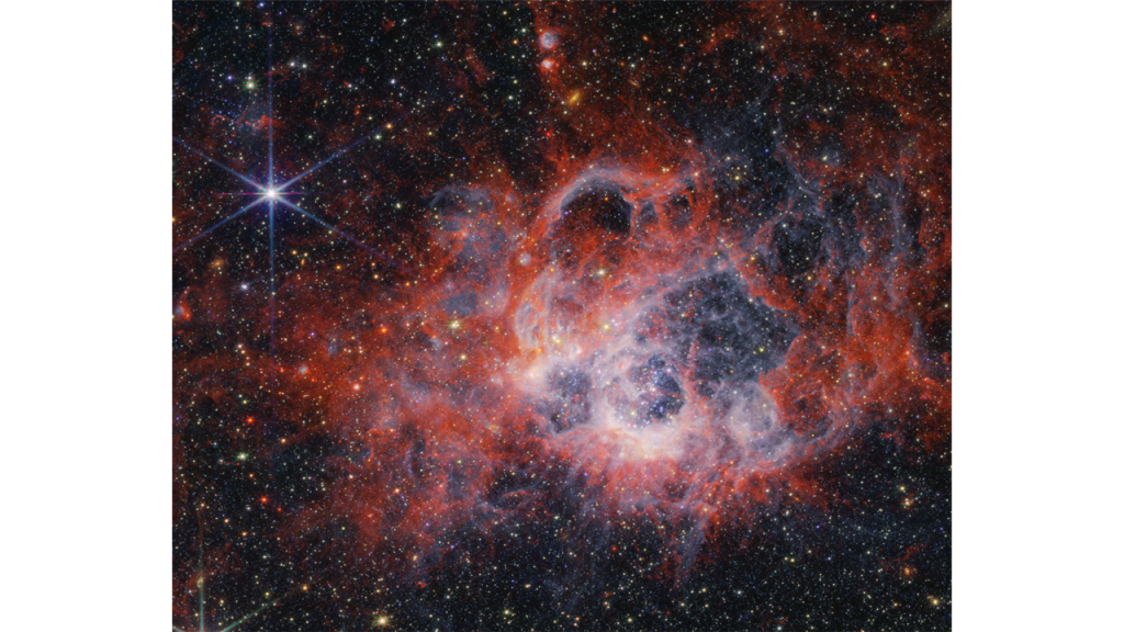 A szálak a csillagkeletkezéshez vezetnek: pompás Webb-fotók a Triangulum-köd óriás csillaggyáráról