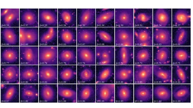 Using volunteers and artificial intelligence to classify 430,000 galaxies
