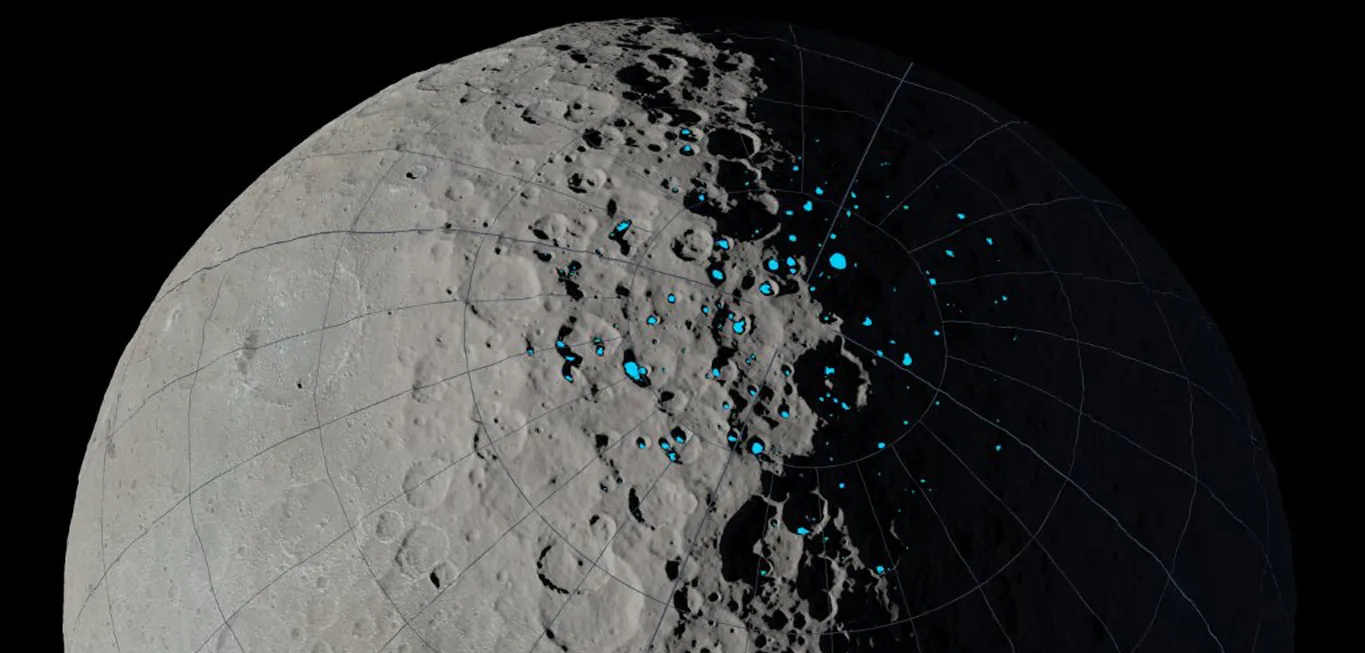 The ice hiding in Ceres' craters is surprisingly young